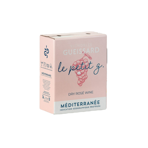 LE PETIT G  ROSÉ IGP MÉDITERRANÉE BIB 3 L