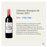 MARQUIS DE TERME GRAND CRU CLASSÉ 2021