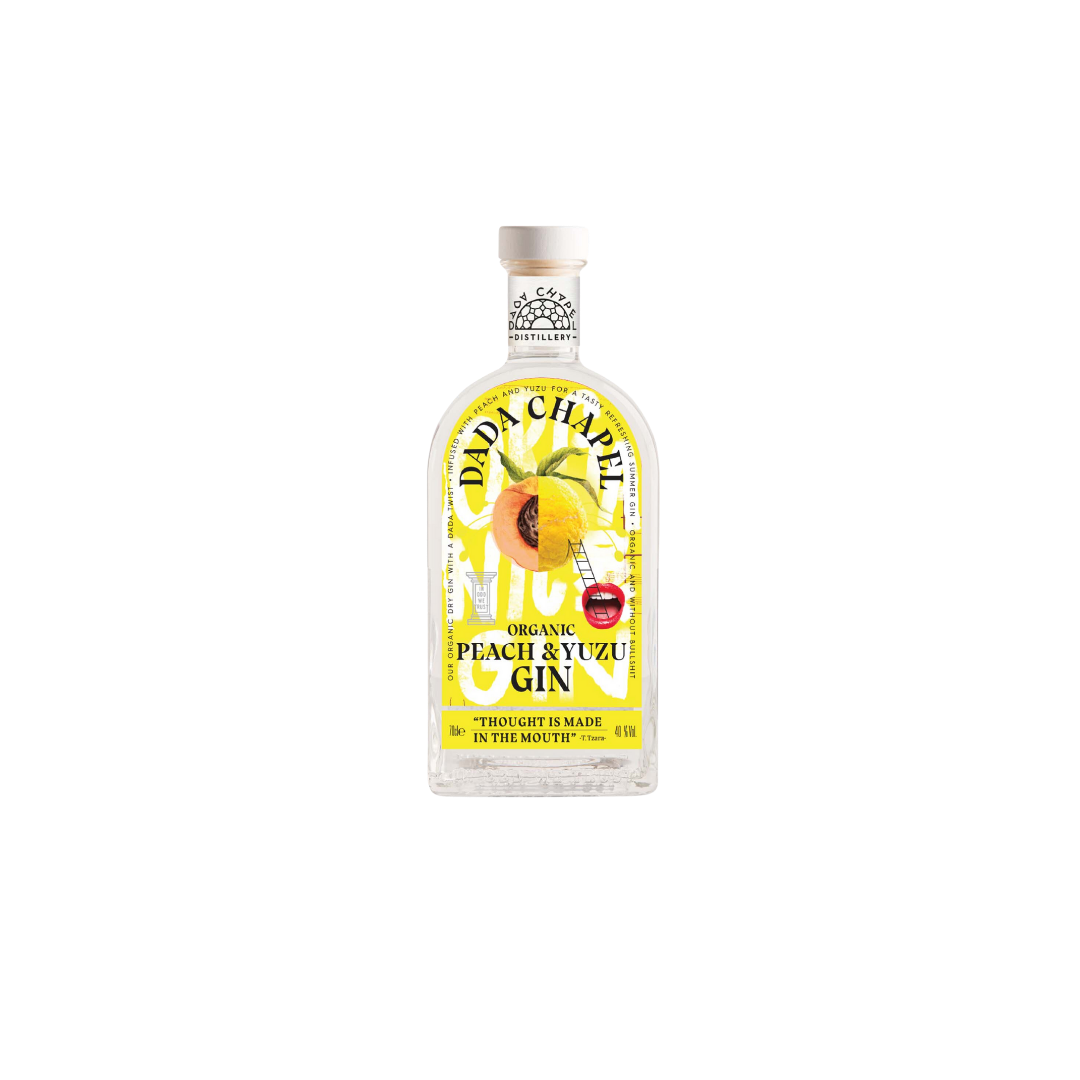 DADA CHAPEL ORGANIC PEACH & YUZU GIN - LIMITED EDITION