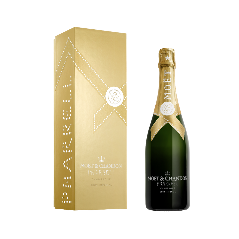 MOËT & CHANDON X PHARRELL WILLIAMS  LIMITED EDITION BRUT IMPERIAL- GOLD