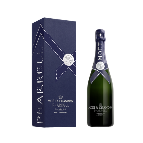 MOËT & CHANDON X PHARRELL WILLIAMS,  LIMITED EDITION BRUT IMPERIAL- MIDNIGHT BLUE