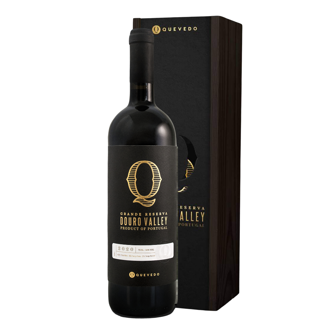 Q de QUEVEDO Grande Reserva 2020 in geschenkkist