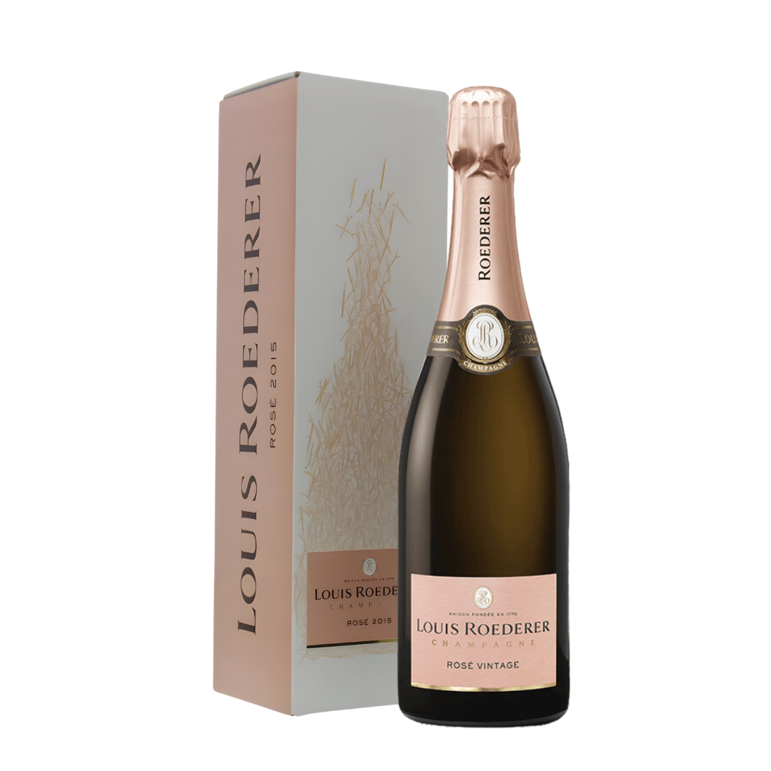 CHAMPAGNE LOUIS ROEDERER ROSÉ VINTAGE IN GIFTBOX - 75cl