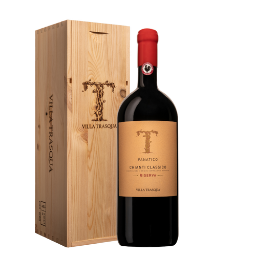 VILLA TRASQUA  FANATICO Chianti Classico DOCG Riserva 2018 Magnum in kist